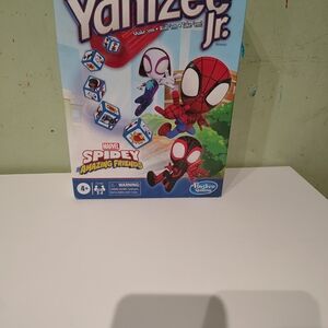 Hasbro Yahtzee Jr Spidey Amazing 100% Complete Board Game Kids Disney Marvel